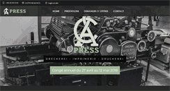 Desktop Screenshot of capress.lu